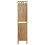 Berkfield 3-Panel Room Divider Bamboo 120x180 cm 4