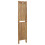 Berkfield 3-Panel Room Divider Bamboo 120x180 cm 5