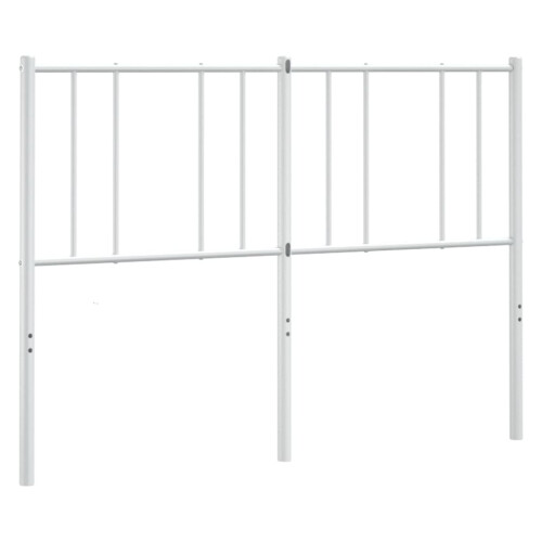 Berkfield Metal Replace Headboard White 120 cm 1