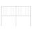 Berkfield Metal Replace Headboard White 120 cm 4