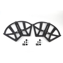 Shoe Cabinet Hinges 4 Sets Black Flip Down Shoe Rack Hinges for Smooth Flip Operation and Easy DIY Installation