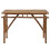 Berkfield Folding Garden Table 115x50x75 cm Bamboo 2