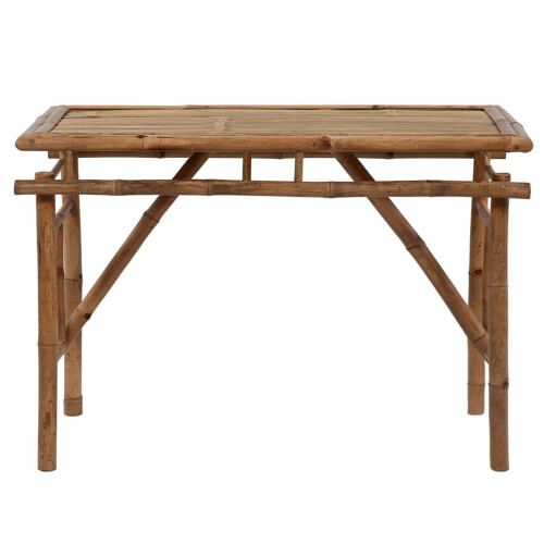 Berkfield Folding Garden Table 115x50x75 cm Bamboo 1