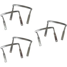 6Pcs Heavy Duty Tool Hooks Hammer Holder Rack, Durable Steel Wall Mounted Organizer for Garage Storage