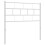 Berkfield Metal Replace Headboard White 80 cm 2
