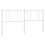 Berkfield Metal Replace Headboard White 200 cm 2