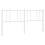 Berkfield Metal Replace Headboard White 200 cm 5