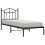 Berkfield Metal Bed Frame without Mattress with Headboard Black 90x200cm 3