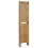 Berkfield 4-Panel Room Divider Bamboo 160x180 cm 4