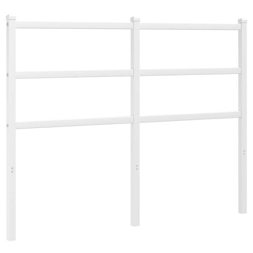 Berkfield Metal Replace Headboard White 120 cm 1