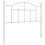 Berkfield Metal Replace Headboard White 100 cm 2