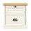 Berkfield Bedside Cabinet VIGO White 42x35x42 cm Solid Wood Pine 5