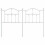 Berkfield Metal Replace Headboard White 150 cm 4