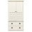 Berkfield Wardrobe VIGO White 90x55x170 cm Solid Wood Pine 4