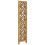 Berkfield Room Divider 4 Panels Brown Solid Wood Paulownia 5