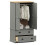 Berkfield Wardrobe VIGO Grey 90x55x170 cm Solid Wood Pine 3