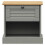 Berkfield Bedside Cabinet VIGO Grey 42x35x42 cm Solid Wood Pine 5