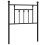 Berkfield Metal Replace Headboard Black 75 cm 2
