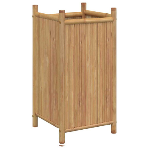 Berkfield Planter 40x40x80 cm Bamboo 1
