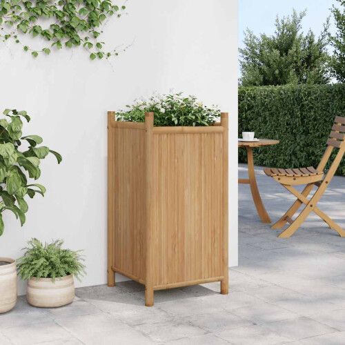 Berkfield Planter 40x40x80 cm Bamboo 2