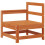 Berkfield Garden Lounge Set 6 pcs Wax Brown Solid Pine Wood 4