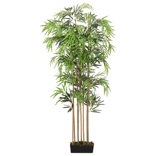 Berkfield Artificial Bamboo Tree 1095 Leaves 150 cm Green 1