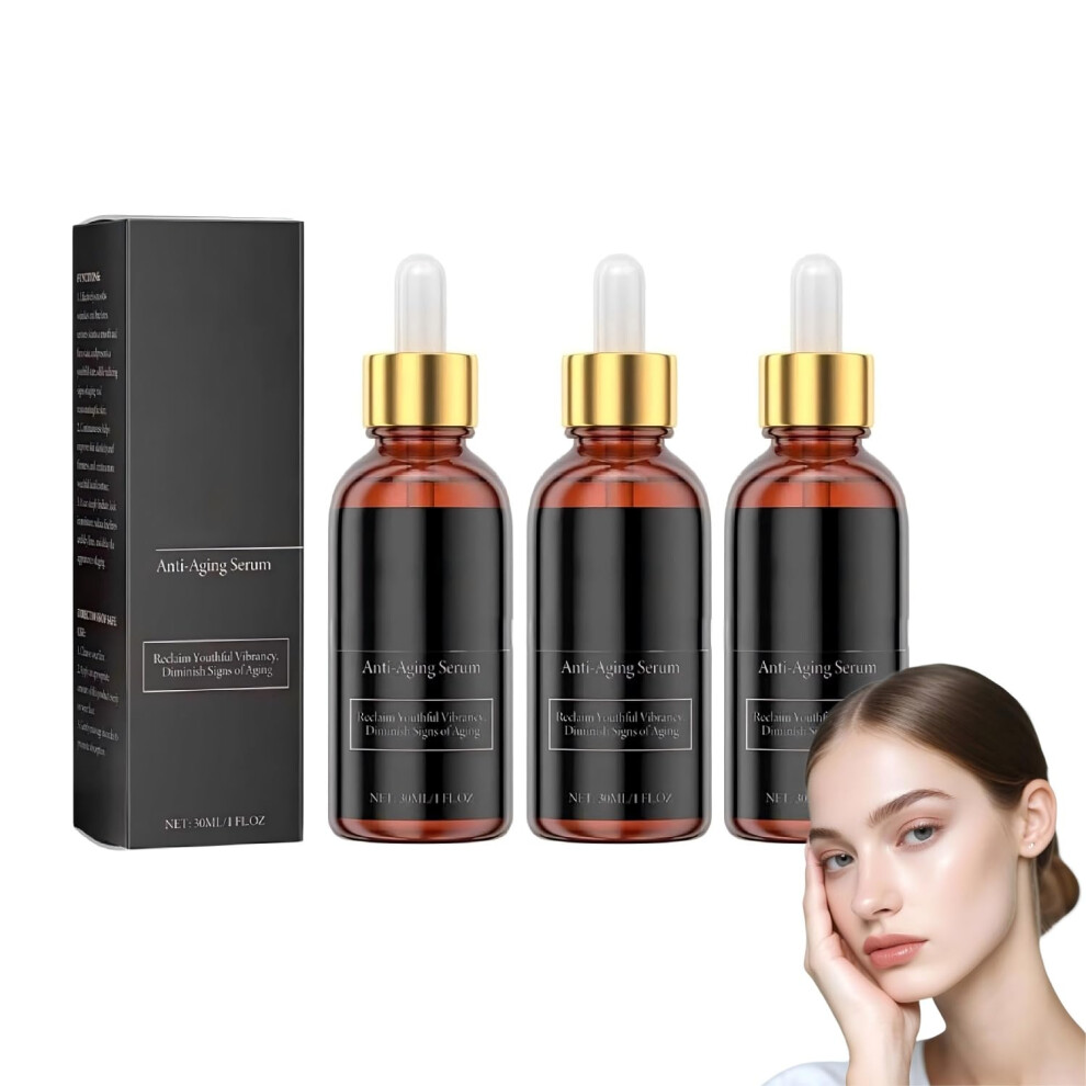 Hydrating Face Serum with Glycerin and Peptides for Fine Lines, Wrinkles and Elasticity Boost 30ml (3)