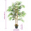 Berkfield Artificial Bamboo Tree 730 Leaves 120 cm Green 4