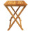 Berkfield Folding Garden Table 90x52.5x65 cm Solid Wood Acacia 5