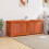 Berkfield Storage Chest with Lid Brown Solid Wood Acacia 3