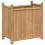 Berkfield Planter 50x30x50 cm Bamboo 2