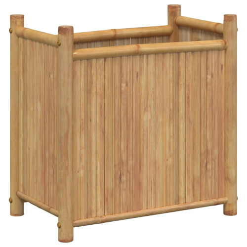 Berkfield Planter 50x30x50 cm Bamboo 1