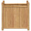 Berkfield Planter 50x30x50 cm Bamboo 4