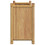 Berkfield Planter 50x30x50 cm Bamboo 5