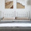 Berkfield Metal Replace Headboard White 193 cm 3