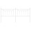 Berkfield Metal Replace Headboard White 193 cm 4