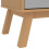 Berkfield Drawer Cabinet OLDEN Grey and Brown Solid Wood Pine 7