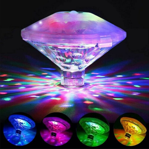 Υποβρύχια φώτα LED Noble Diamond για πισίνα, επαναφορτιζόμενες υποβρύχιες διακοσμήσεις
