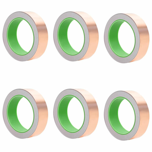 Berkfield Copper Tape 6 pcs Copper 2000 x 3 cm Copper 1
