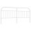 Berkfield Metal Replace Headboard White 193 cm 2