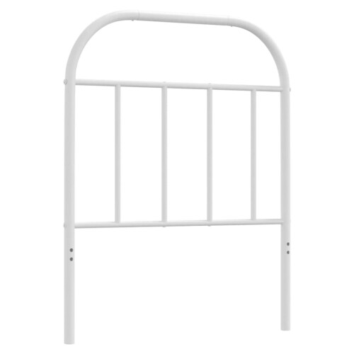 Berkfield Metal Replace Headboard White 75 cm 1