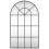 Berkfield Wall Mirror Black 60x100 cm Arch Iron 3