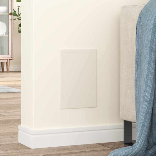 Berkfield Access Panels 2 pcs White 15 x 23 cm ABS Plastic 2