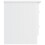 Berkfield Bedside Cabinet ALTA White 41x35x41 cm Solid Wood Pine 5
