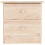 Berkfield Bedside Cabinet ALTA 41x35x41 cm Solid Wood Pine 3