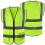 Safety Vest ANSI/ISEA  Visibility Reflective Vest with Zipper and Multi Pockets for Construction Work 1
