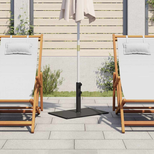 Berkfield Parasol Base for ò32/38/48 mm Poles 15 kg Rectangular 2