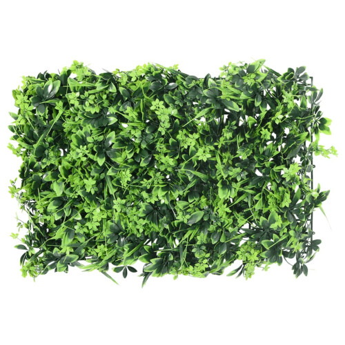 †Berkfield Artificial Leaf Fence†6 pcs Green 40x60 cm 1