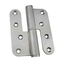 4 Inch Stainless Steel Door Hinge Left LShaped Detachable Heavy Duty Brushed Finish Industrial