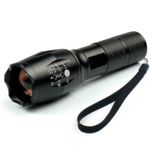 10000 Lumens Zoomable LED Flashlight, Water Resistant Tactical Torch Light for Camping and Hiking